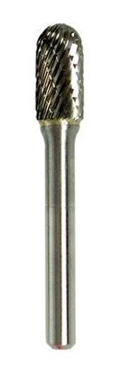 Burr - Double cut - 3/8" Head - Shape C